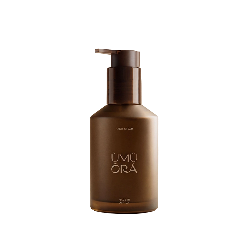 Perfect Hideaways Bergamot and lavender hand cream in an amber pump bottle Perfecthideawaysshop